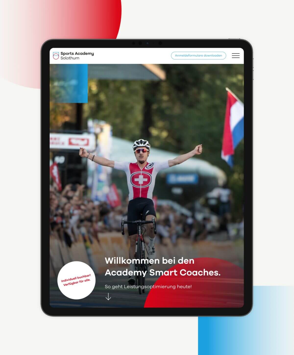 Von Daniel Schilke Visuelle Kommunikation gestaltete Website für die Sports Academy Solothurn.
Zusammen mit unserem Netzwerk arbeiten wir agil in den Bereichen Webdesign, Webentwicklung, Content-Erstellung und Suchmaschinenoptimierung (SEO).